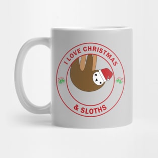 Christmas Sloth Mug